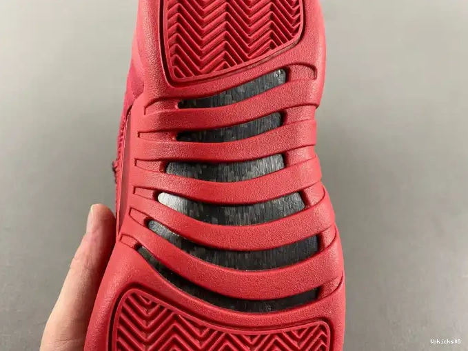 Cheap TBkick Gym Jordan Retro 12 130690-601 Red (2018) Air 0417